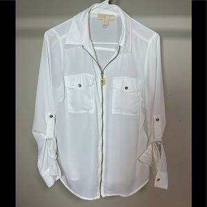 Michael Kors white blouse